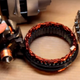 Rotor on the left, stator on the right — Photo: alternatorman/YouTube